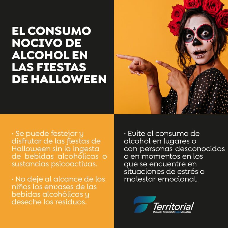 DTSC hace un llamado a celebrar con responsabilidad la fiesta deHalloween, se pide prudencia con el consumo de licor