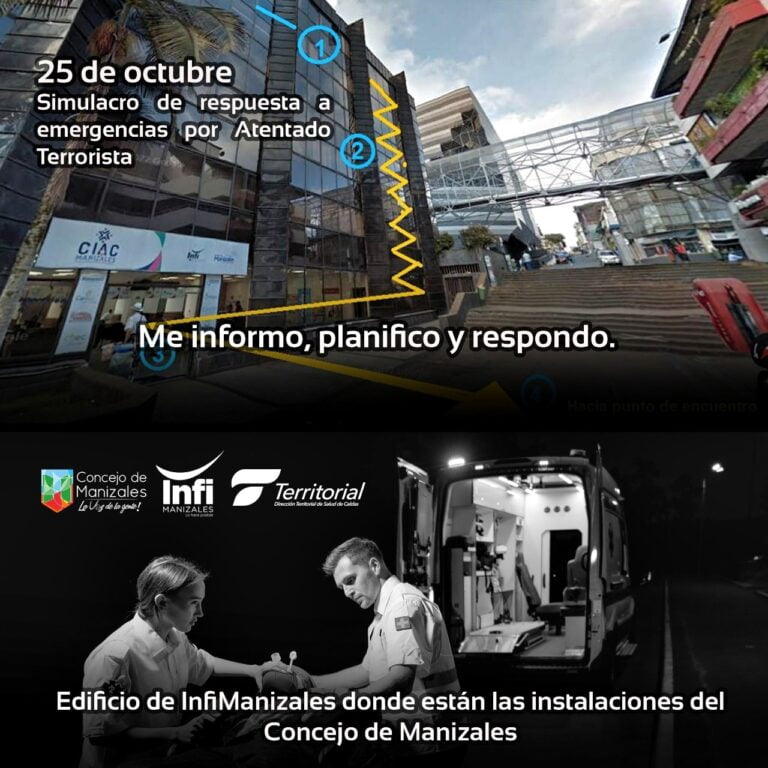 Simulacro de respuesta a emergencias por Atentado Terrorista.