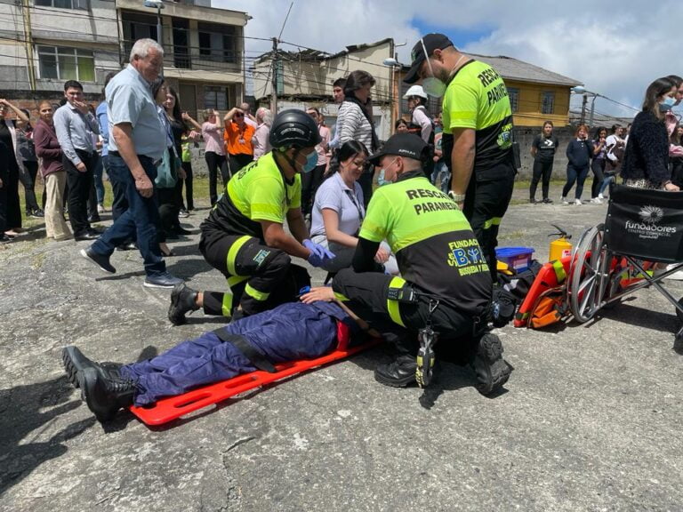 Más de 17 mil ciudadanos participaron del Simulacro Municipal 2022 en Manizales