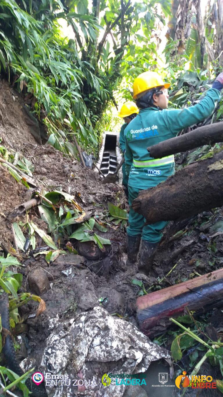 Guardianas de la Ladera de EMAS Manizales, despiden el año 2022