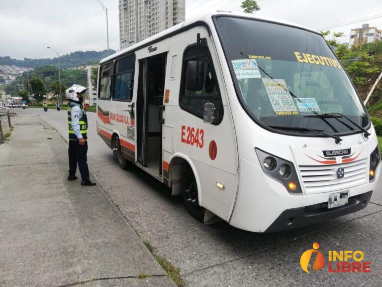 Primero de enero con aumento en tarifas de transporte público en Manizales