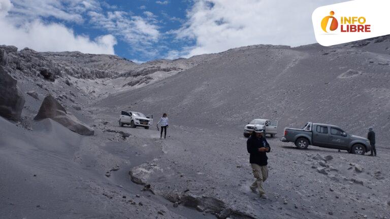 Estable el nivel del Nevado del Ruiz, pero no hay que bajar la guardia