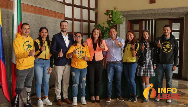 Esgrima y atletismo de caldas garantizan los recursos para su formación y preparación durante este año