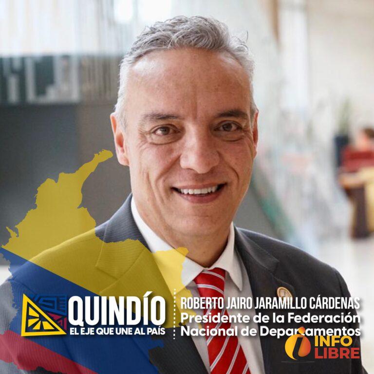 Gobernador del Quindío nuevo Presidente de la Federación Nacional de Departamentos