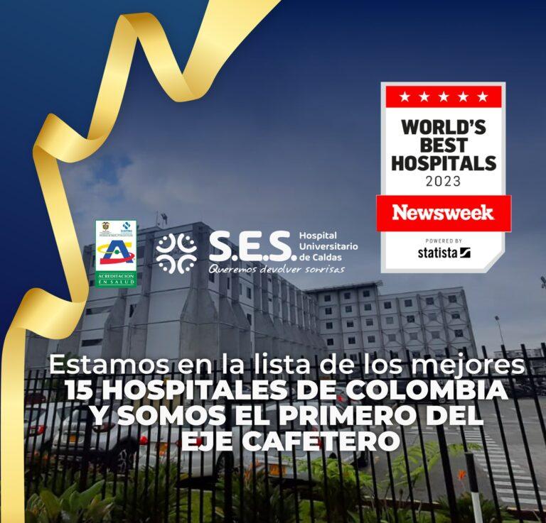 SES Hospital Universitario de Caldas es nombrado como el mejor hospital del Eje Cafetero