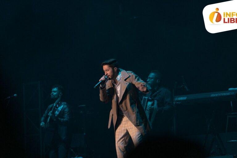 Rob Suárez cautiva al público en el inicio del concierto de Natalia Jiménez en Bogotá