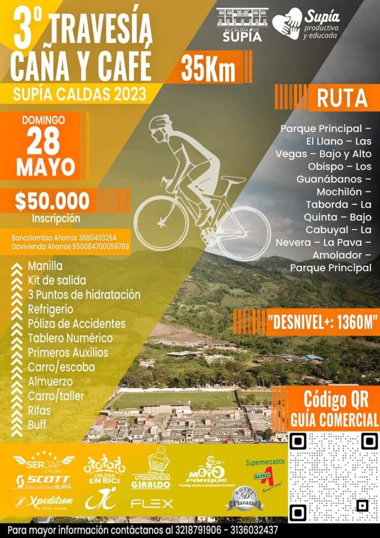 La Clásica de Ciclismo Caña y Café regresa a Supía, Caldas: una competencia emocionante en medio de la naturaleza