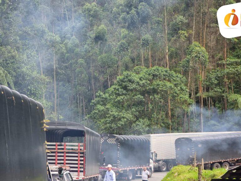 Vía Manizales – Bogotá nuevamente en operación