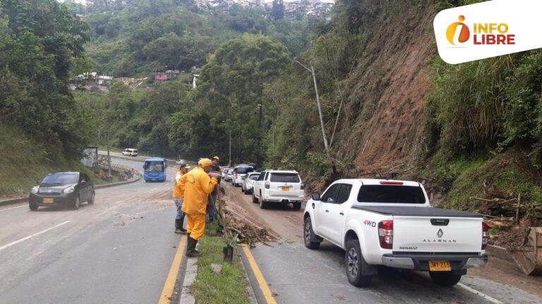 Termina el domingo con normalidad en la vía Panamericana luego del derrumbe