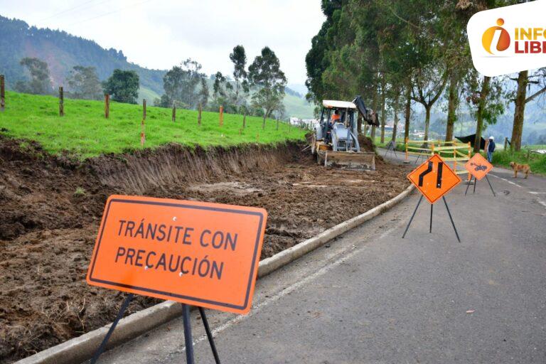 Millonaria inversión para la vía del sector de gallinazo, vía a termales