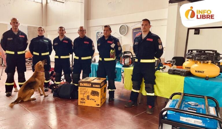 Bomberos Voluntarios de Manizales listos para atender emergencia del Nevado del Ruiz