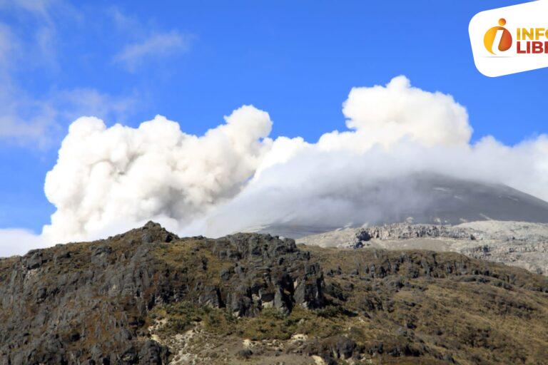 Más de 10.000 eventos sísmicos en el Volcán Nevado del Ruiz en las últimas horas