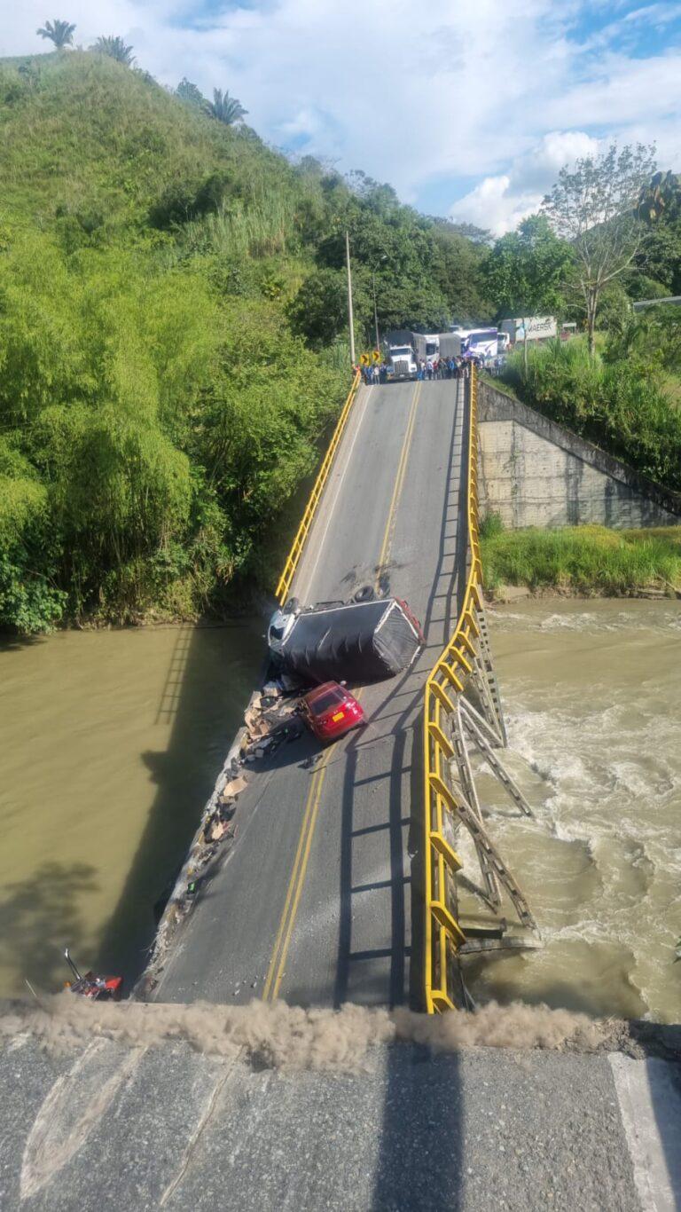 Posible traslado de puente móvil de Autopistas del Café para solucionar movilidad en río La Vieja