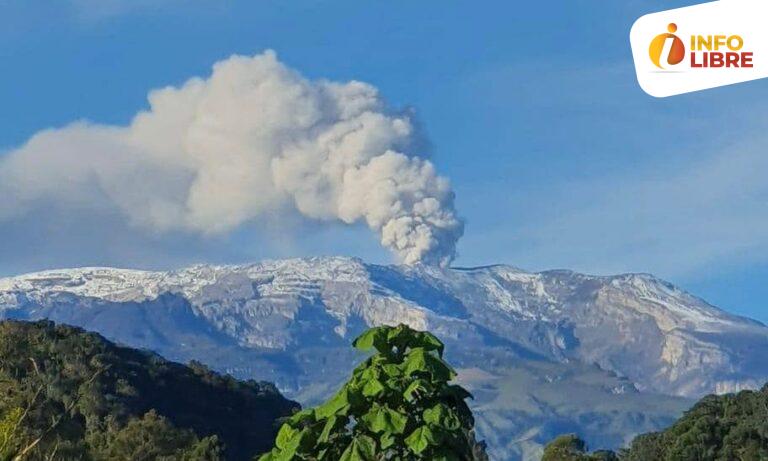 UNGRD presenta rutas de evacuación ante posible erupción del volcán Nevado del Ruiz