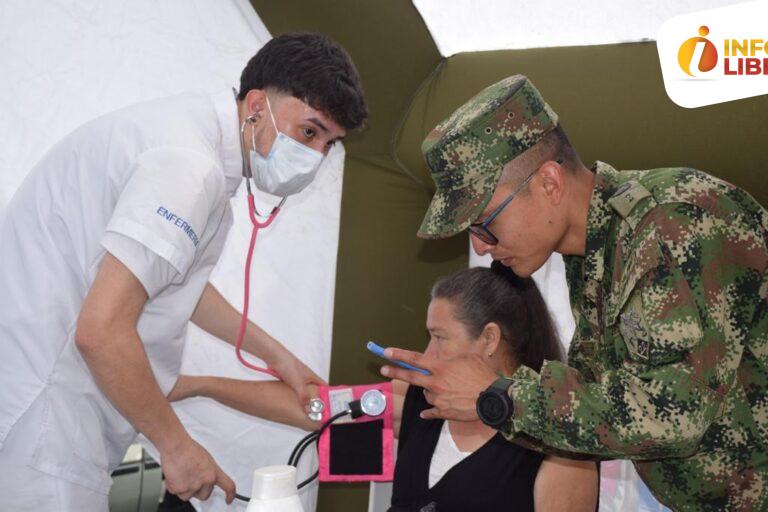 Más de mil personas en Samaná Caldas se beneficiaron con Jornada de Apoyo al desarrollo realizada por el Ejército