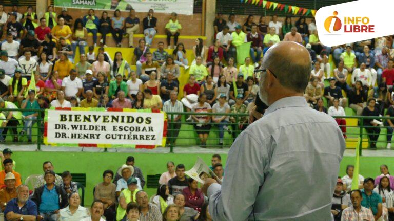 Henry Gutiérrez precandidato a la Gobernación, de gira por el oriente caldense