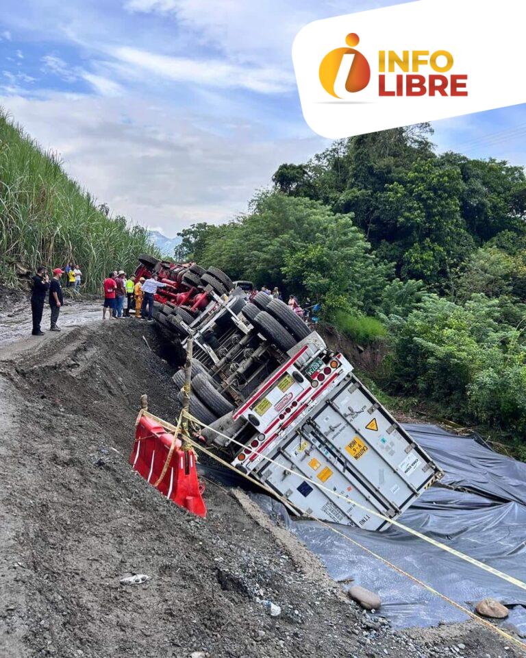 Cierre total en la vía que comunica al municipio de Supia, Caldas