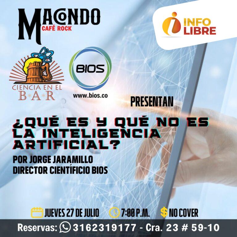 BIOS Colombia llevará la Inteligencia Artificial al público en Macondo Café Rock