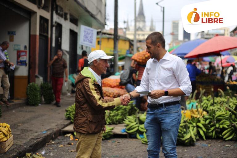 David Islem Ramírez continúa su recorrido en busca de la Gobernación de Caldas, acercándose a la población y compartiendo sus propuestas