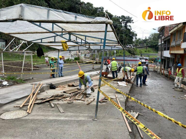 VÍAS | Nuevo cierre total en Manizales por obras en los Cedros