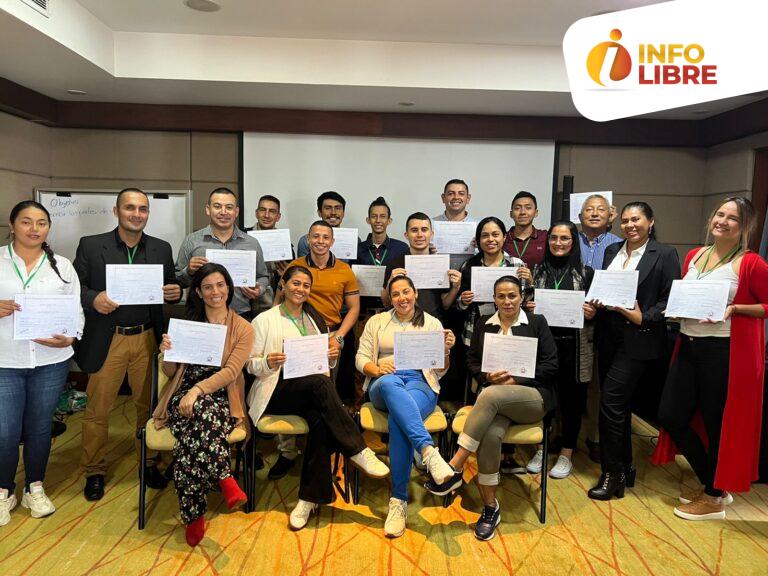 Bomberos de Caldas participan en curso especializado con el Servicio Forestal de los EE.UU.