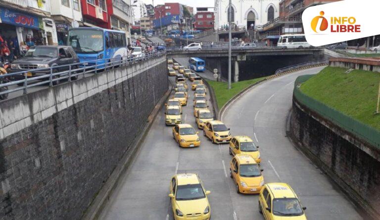 ATENCIÓN | Suspensión de clases y bloqueos de vías en Manizales por paro de taxistas