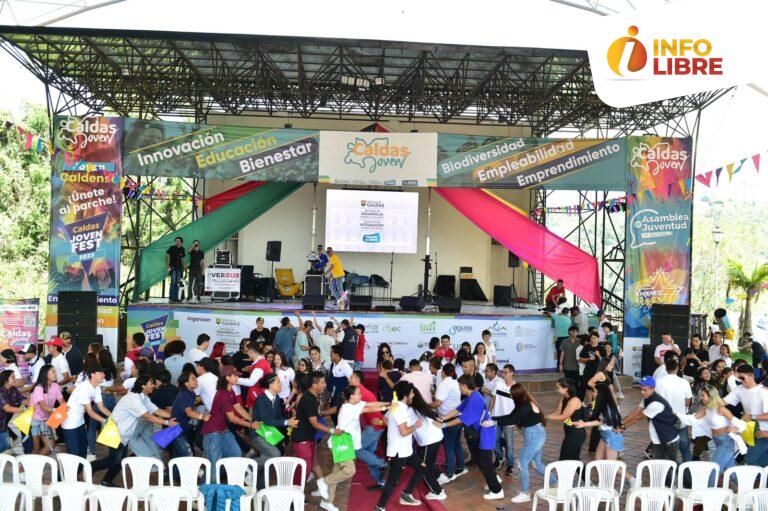 Con éxito se realizó el Caldas Joven Fest y la Primera Asamblea Departamental de Juventudes en Caldas