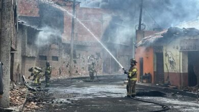 Incendio en Meissen