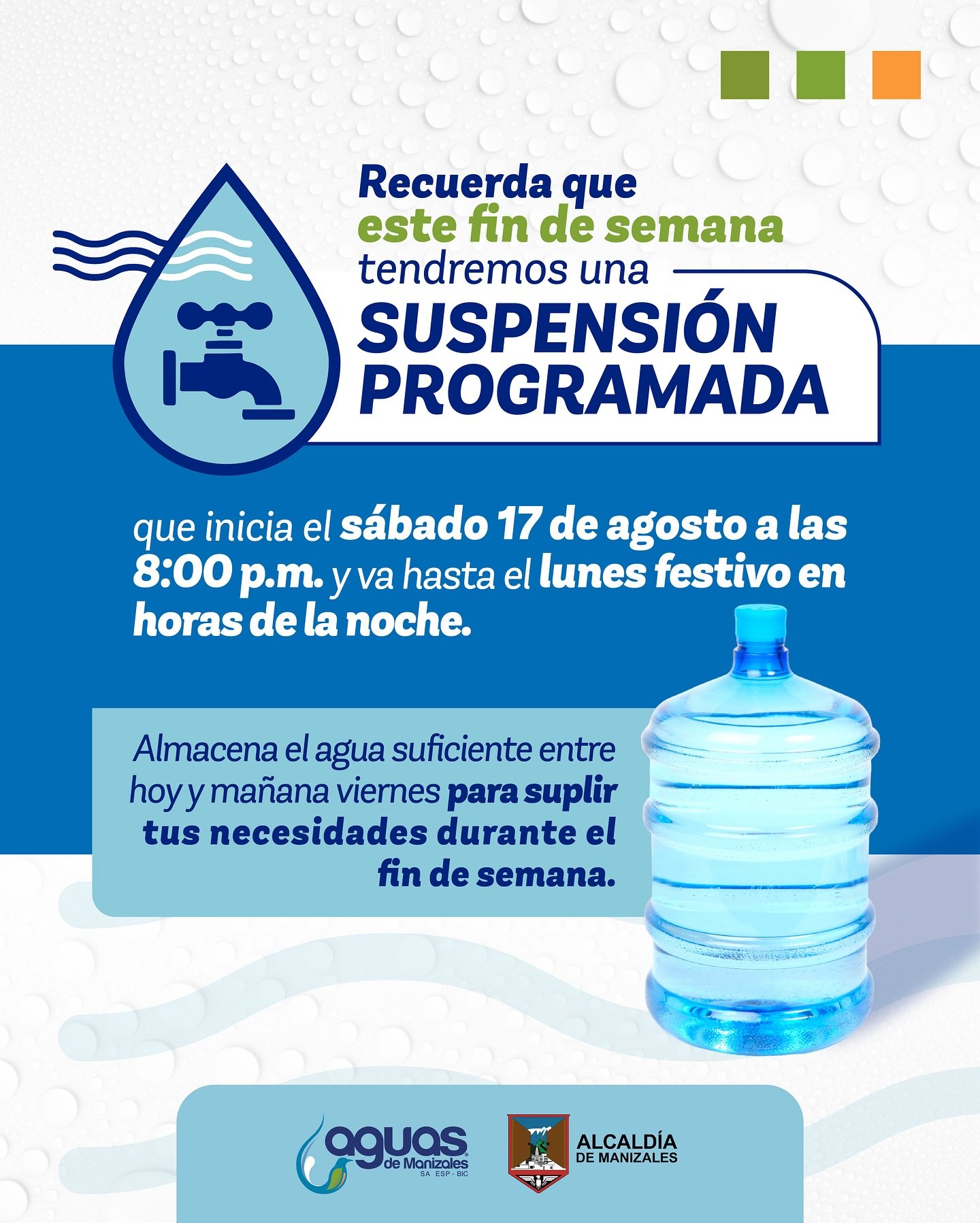 Suspensión Programada