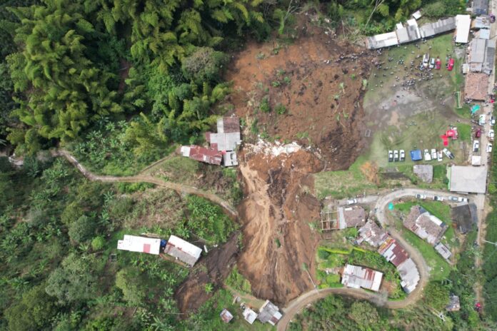 deslizamiento de Villamaría