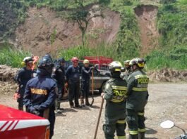 derrumbe en Anserma Caldas