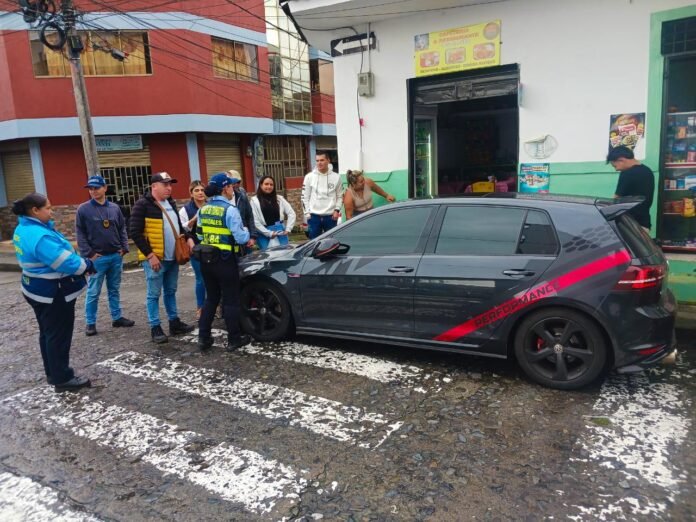 Mal parqueo