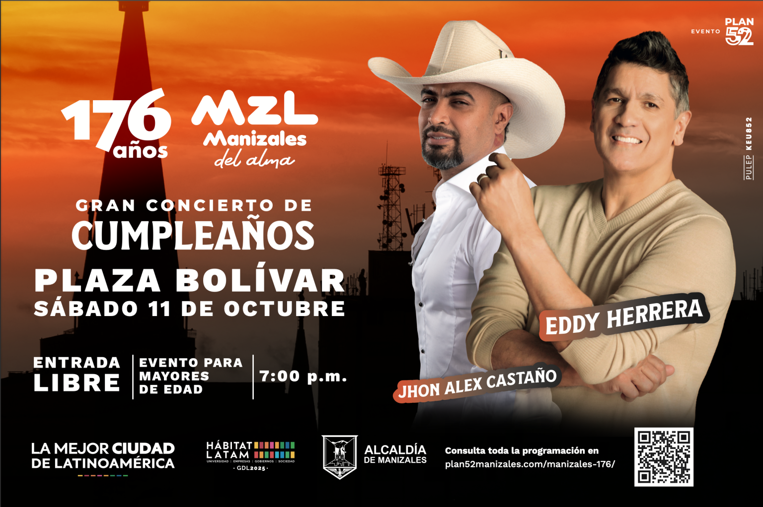Manizales 176 años